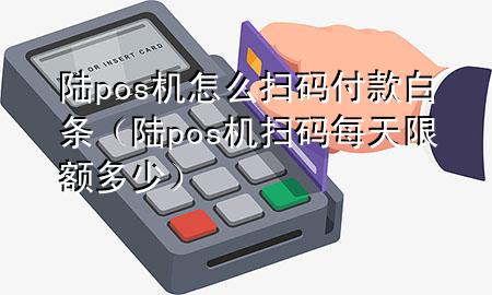 陆pos机怎么扫码付款白条（陆pos机扫码每天限额多少）