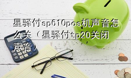 星驿付sp610pos机声音怎么关（星驿付tp20关闭声音）