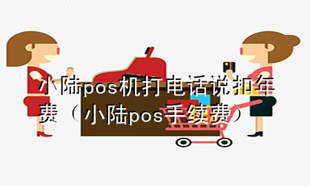 小陆pos机打电话说扣年费（小陆pos手续费）