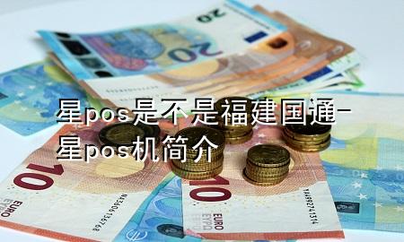 星pos是不是福建国通-星pos机简介