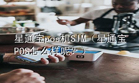 星通宝pos机SIM（星通宝POS怎么样呢？）