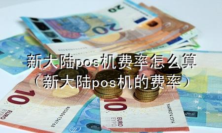 新大陆pos机费率怎么算（新大陆pos机的费率）