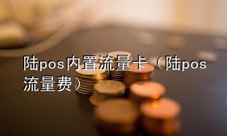 陆pos内置流量卡（陆pos流量费）