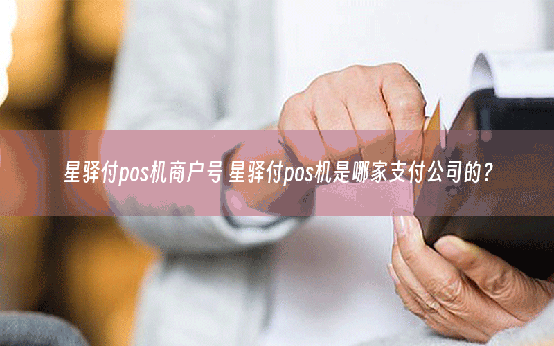 星驿付pos机商户号 星驿付pos机是哪家支付公司的？